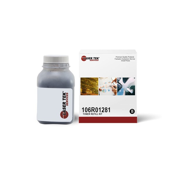 Laser Tek Services Compatible Toner Refill Kit Replacement for Xerox
