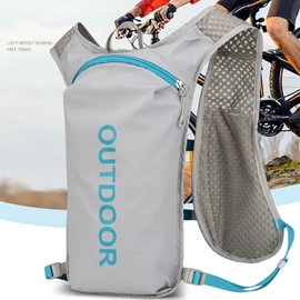 Running Hydration Vest for Men Women, Lightweight Water Running Vest with Water Bladder Bag Daypack for Hiking, Running, Cycling