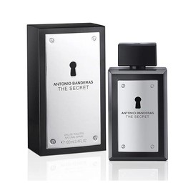 Antonio Banderas Perfumes - The Secret Eau de Toilette Spray for Men - Long Lasting - Elegant, Sexy and Masculine Fragrance - Fruity and Leather Notes - Specification: The Secret for Men EDT Sp, 3.4 Ounce Fluid