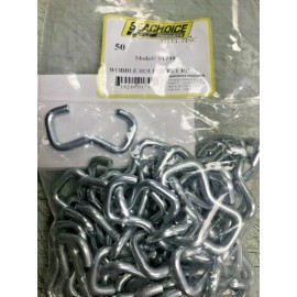SEACHOICE BOAT TRAILER PARTS WOBBLE ROLLER RETAINER RING CLIP ZINC STEEL 01748 PAC OF 50