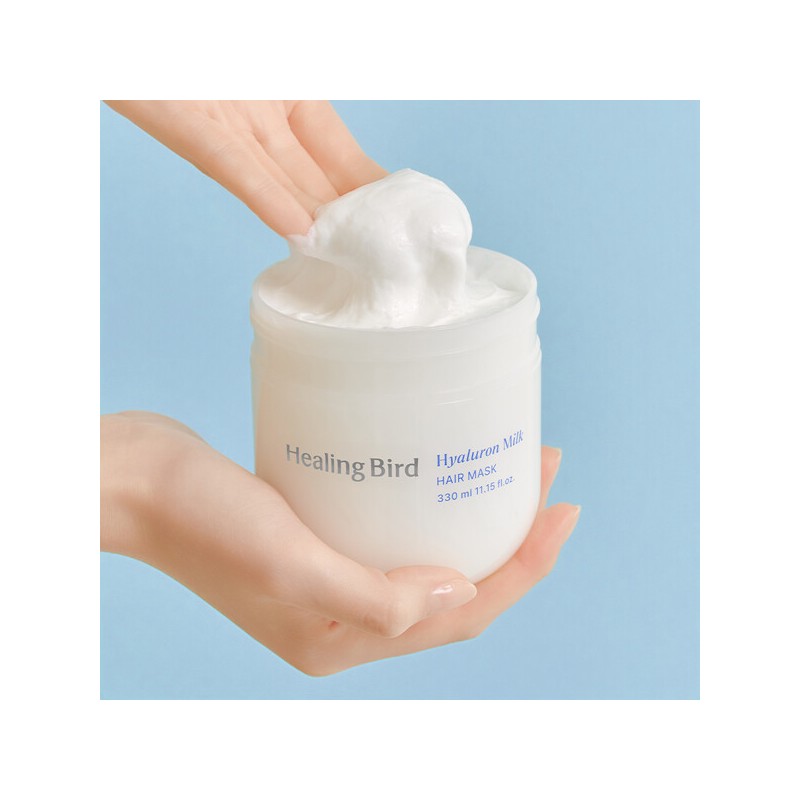 Healing Bird Hyaluronic Milk Hair Mask 330ml / 힐링버드 히알루론