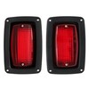 WFLNHB 2 x Tail Light 3 Wire Rear Taillights Pair