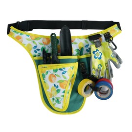 KUNN Garden Tool Belt for Women,Waist Pouch Apron with Pockets for Gardening,Florists