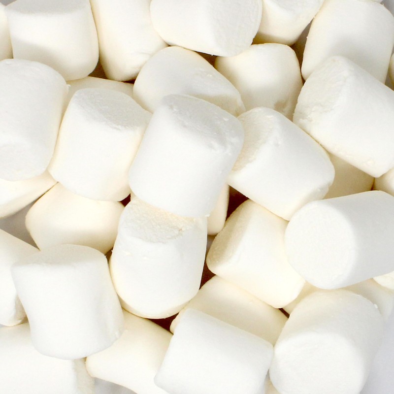 Large Marshmallows - 1 lb, Vanilla Flavored,Kosher, Nut-Free, Gluten-Free -