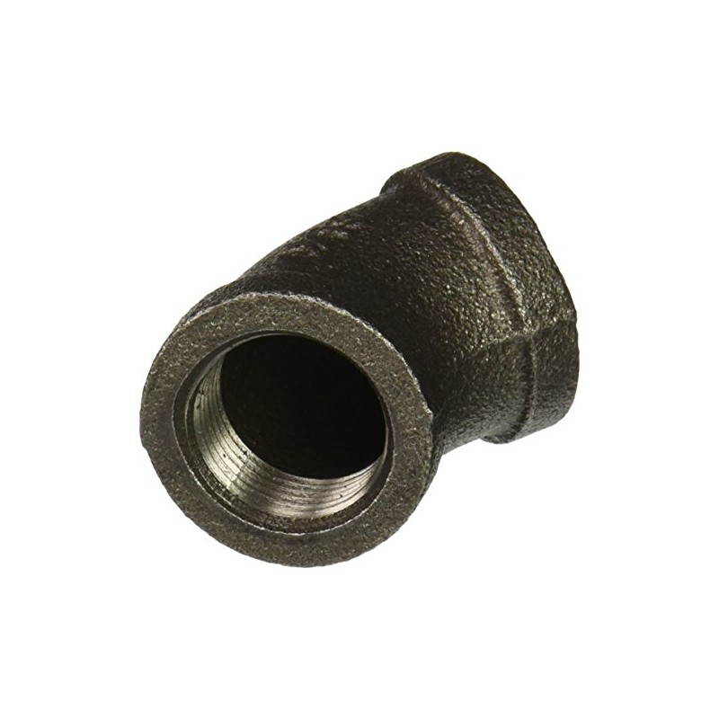 LDR Industries 310 E45-34 Elbow, 3/4-Inch, Black