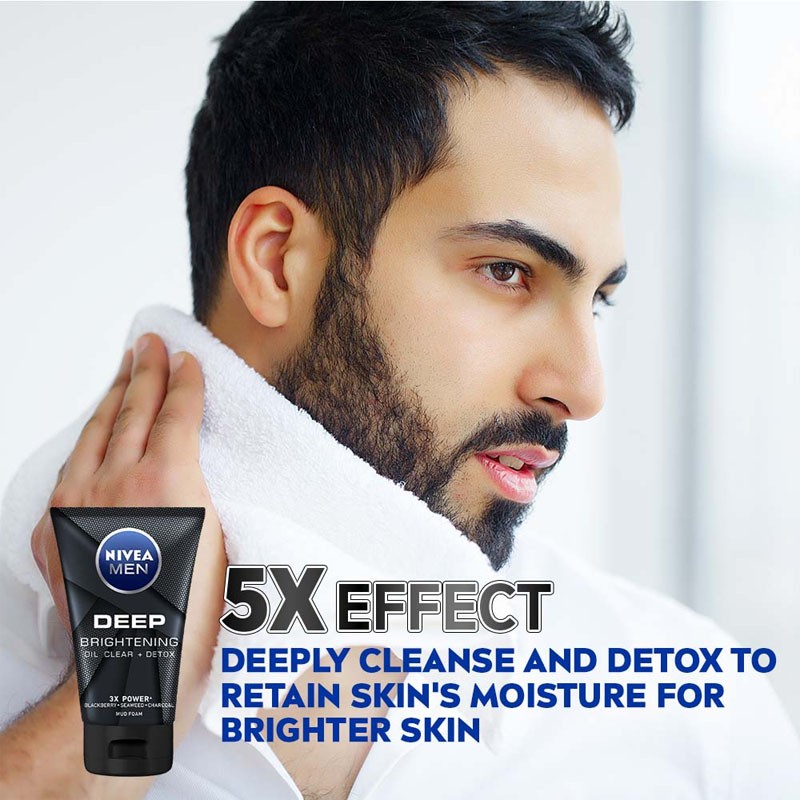 Nivea Men Pembersih Muka 100ml Control Jerawat Anti Dark Spots