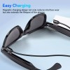 XO Men Smart Glasses Polarized Sunglass Audio Speakers Bluetooth Call
