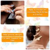 MTLEE 100 Pieces Plastic Earrings Covers for Sensitive Ears, Clear