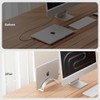 Yikola Acrylic Vertical Laptop Stand - Space-Saving Organizer