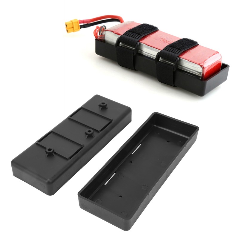 2pcs RC Car Battery Tray Plastic Battery Mounting Plate for