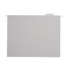 25 Blue Summit Supplies Grey Hanging File Folders Letter Size