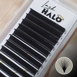 Easy Fans Eyelash Extensions 0.07 D Curl *NO PINCHING REQUIRED* (Mixed Length Trays)