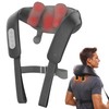 Neck S Shiatsu Neck and Shoulder Massager with Heat, Black