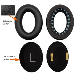 Earpads Replacement for Bose QuietComfort 45 QC45 QuietComfort SE QC SE Quiet Comfort Wireless Over-Ear Headphones, Ear Pads Cushions with Durable Protein Leather Noise Cancelling Foam