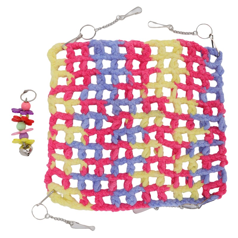 Hamster Weave Hammock Hanging Small Animal Cage Hammock for Chinchilla