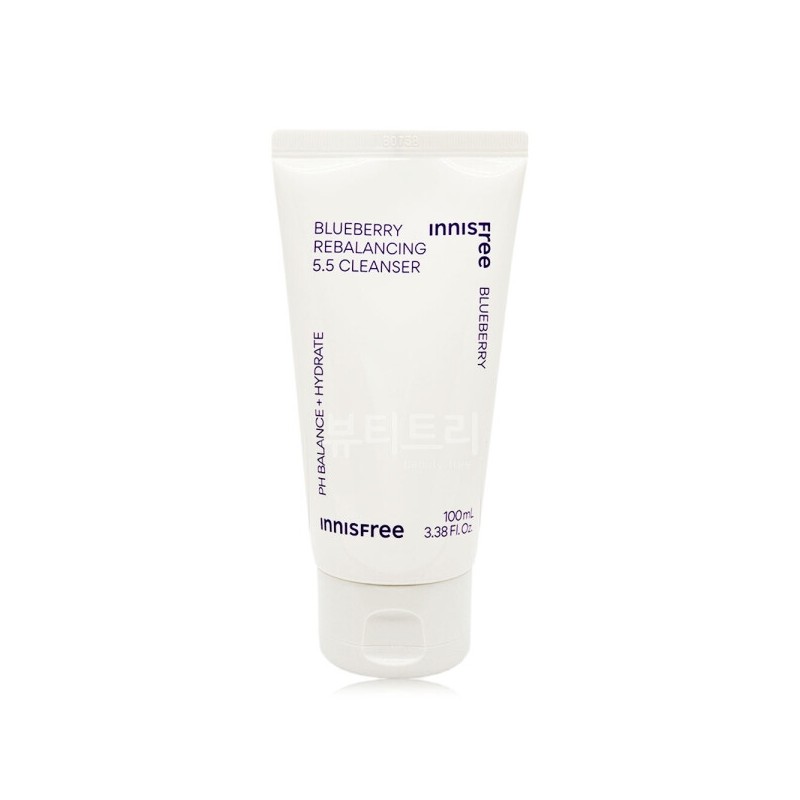 Innisfree Blueberry Rebalancing 5.5 Cleanser 100ml / 이니스프리 블루베리 리밸런싱