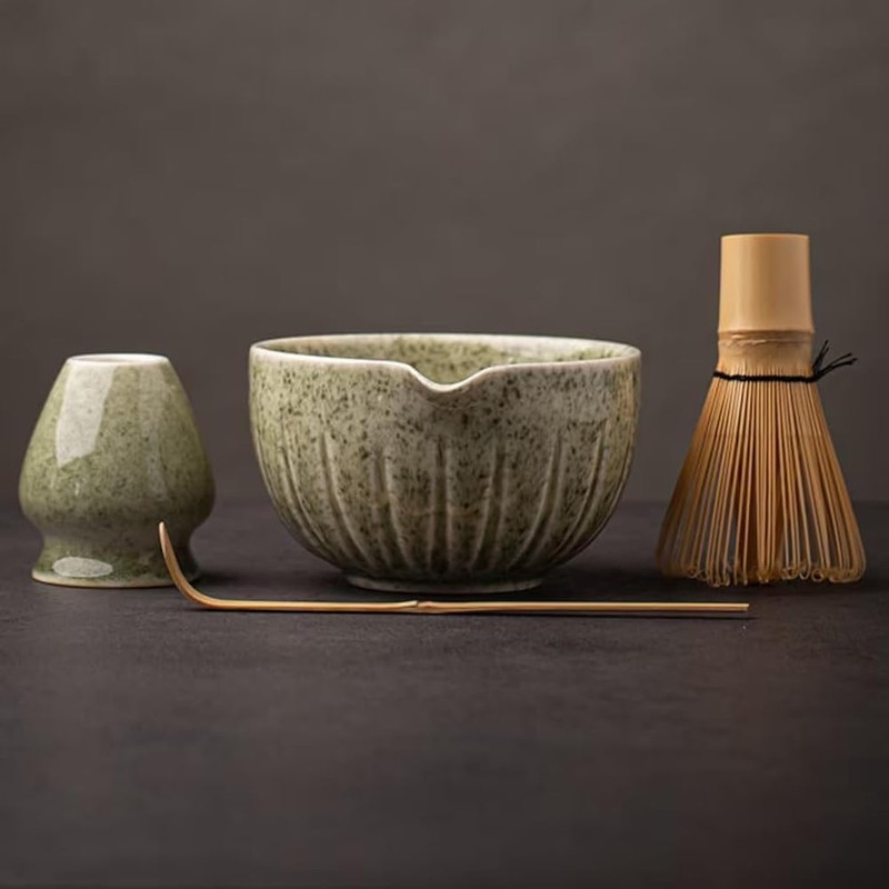 ADTZYLD Matcha Whisk Set,15 OZ Matcha Tea Kit - 4pc