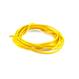 POPESQ® 1 m x Flry Wire 1 Pin 0.22 mm² Stranded Yellow #A788