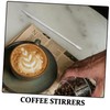 Operitacx 2 Stück Kaffee Latte Nadeln Kaffee Mixer Sticks Kaffee