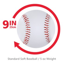 Baseball Glove 9.5"-12.5" with Baseball Right Hand Throw for Kids Youth Adult Softball Glove for Training and Beginner, Baseball Mitt Left Hand Glove