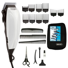 Wahl Canada Performer Haircutting Kit, Quality Economy Clipper Complete with Accessories, Powerful, quiet motor, Self-sharpening Precision Ground Blades, Hair Clipper, At home haircutting kit - Model 3160