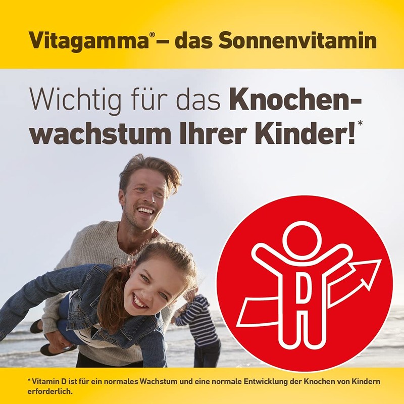 Vitagamma D3 2000 IU: Solar Power for Your Health, Contributes