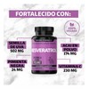 Resveratrol 100% Vegano de alto contenido en Polifenoles | Suplemento