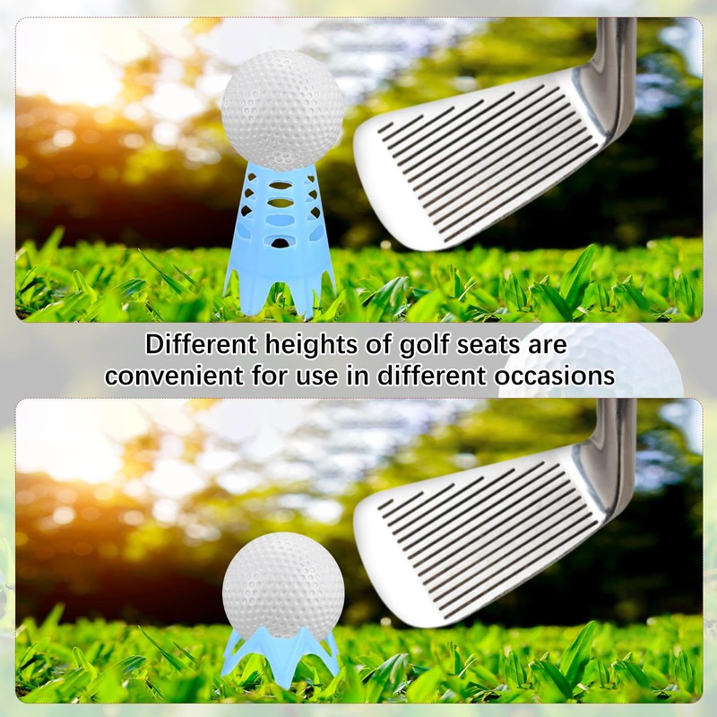 TIXIPEM Golf Simulator Tees [30PCS] - Plastic Golf Tees Use