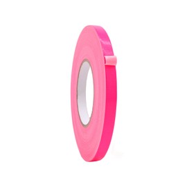 WOD DTC12 Contractor Grade Fluorescent Pink Duct Tape 12 Mil, 1/2 inch x 60 ft. Waterproof, UV Resistant for Crafts & Home Improvement