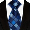 YanLen Tie For Men Necktie Woven Jacquard Neck Ties Set