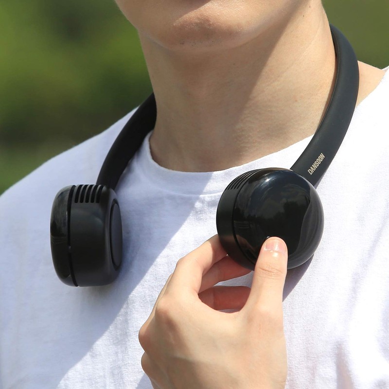Dancoon FLEX Bladeless Neck Fan [Hands-free Neck Fan with Adjustable