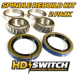 HD Switch (1 Kit) Spindle Bearing Rebuild Kit Replaces Toro Z500, Z550, Z553, Z555, Z557, Z558, Z560, Z580