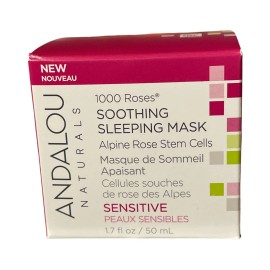 Andalou Naturals 1000 Roses  Soothing Sleeping Beauty Mask  Sensitive 1.7 fl oz ****2-BOXES***