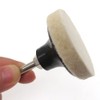 Tiardey 21 x 2 inch compressed wool fabric polishing discs