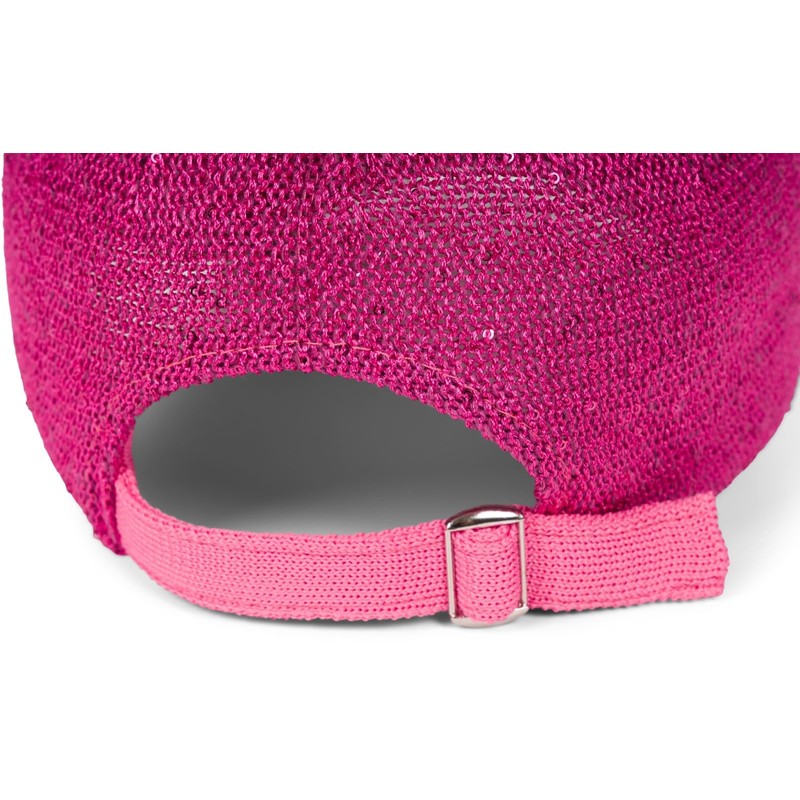 styleBREAKER 04023094 Women's Baseball Cap Plain Woven with Sequins, Airy