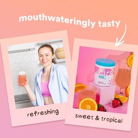 Cira Reds Superfood Powder - Antioxidants and Digestive Enzymes w/Acai Berry Powder for Nitric Oxide, Increased Energy, Immunity, & Gut Health - 30 Servings, Aloha Punch