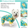 XPUDAC Dog Pajamas Soft Stretchy Dog Clothes for Small Medium