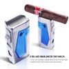 TOMOLO Cigar Lighter Torch Lighter with Punch Built in, Cigar