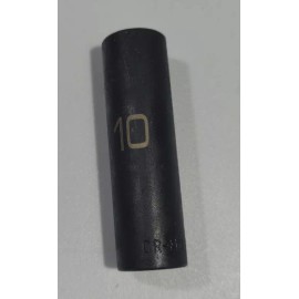 MATCO TOOLS "ADV" ADP10M6V, 1/4" DRIVE, 10MM. IMPACT SOCKET, 2' DEEP, 6 POINT.
