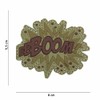 Emblem 3D PVC Boom! Brown / Green Badge Rubber Patch