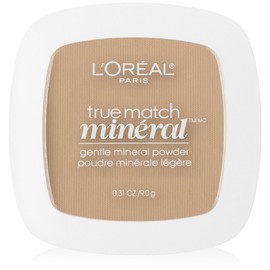 L'Oreal Paris True Match Mineral Pressed Powder, Buff Beige, 0.31 Ounce