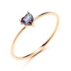 Old English Jewellers 9ct Yellow Gold Alexandrite Heart Solitaire Ring