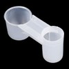 10PCS Bird Drinker Feeder Plastic Soda Pop Water Bottle Cup