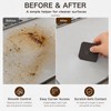 7 Pcs Plastic Pan Scraper Set, Non-Scratch Pot Scrapers for