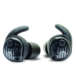 Walker's Silencer Digital Earbuds, Sound Activated Compression, NRR25dB, Dynamic Wind Reduction,black