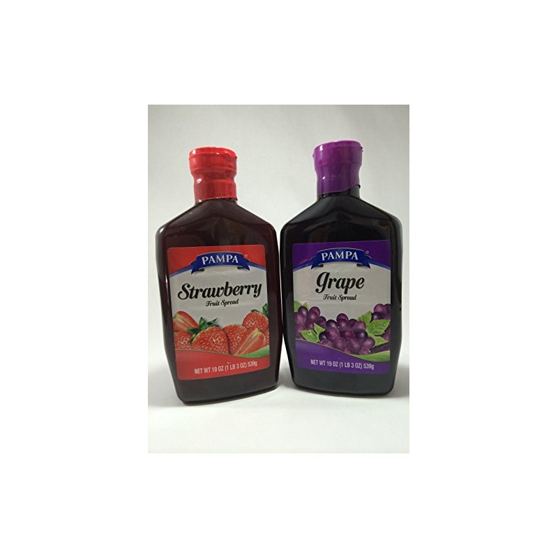 Pampa Grape and Strawberry Spread Bundle