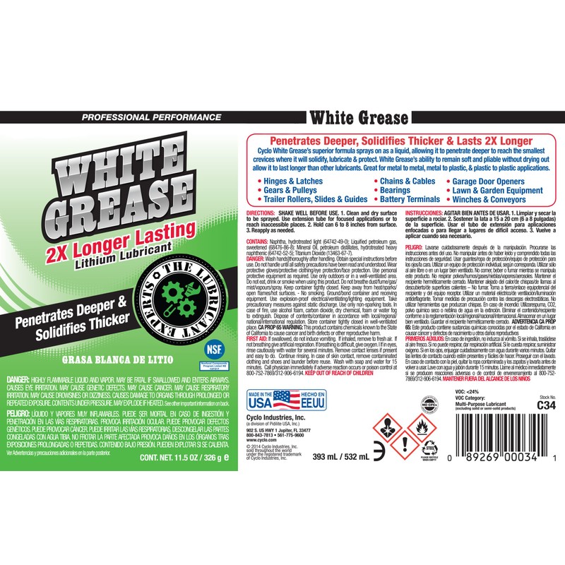 Cyclo - White Grease