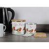 Purely Home Robins Green Tea Storage Canister - Birds Nature