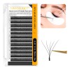 Nagaraku Extensiones De Pestañas 5d W Shape 8-15mm Mix