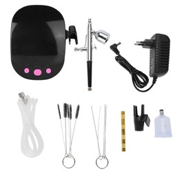 Mini Face Care Micro nano Moisturizing Oxygen Sprayer Tattoo Makeup Skin Rejuvenation Black